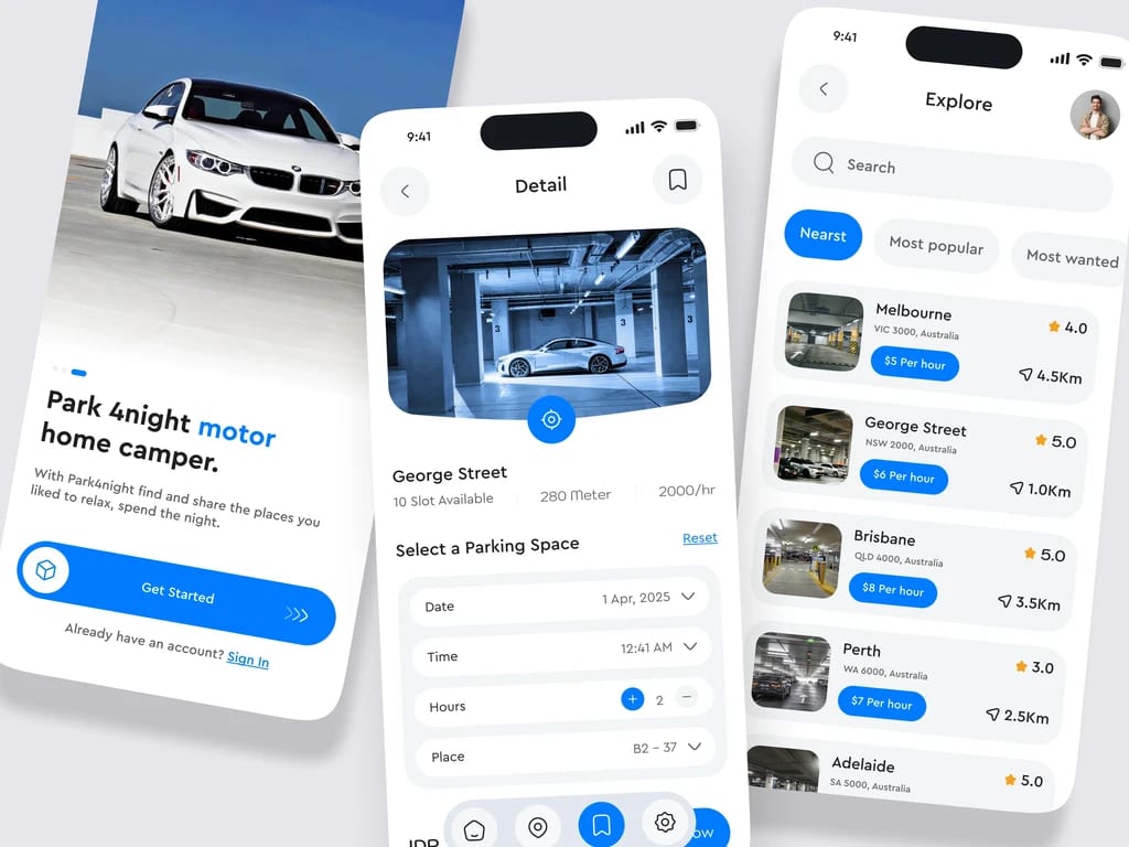 客户自助服务司机配送 APP